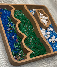 Load image into Gallery viewer, Land, Air and sea sensory tray