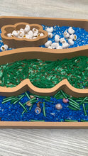 Load image into Gallery viewer, Land, Air and sea sensory tray