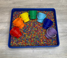Load image into Gallery viewer, Rainbow Sensory Scoop set