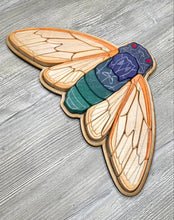 Load image into Gallery viewer, Wooden Cicada Puzzle