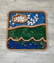 Load image into Gallery viewer, Land, Air and sea sensory tray