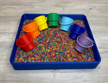Load image into Gallery viewer, Rainbow Sensory Scoop set