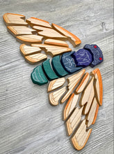 Load image into Gallery viewer, Wooden Cicada Puzzle